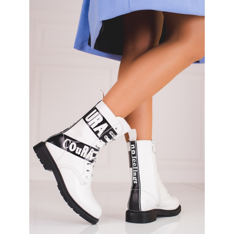 Valkoiset Shelovet naisten laukut valkoinen 2