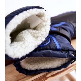 Lasten lämpimät lumisaappaat Lee Cooper LCJ-21-44-0522 Tummansininen musta laivastonsininen 1