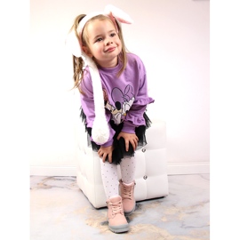 News Saappaat tytöille vaaleanpunaiset eristetyt saappaat UUTISET vaaleanpunainen 1