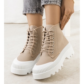 Ruskeat Roxo lenkkarit khaki vihreä 1