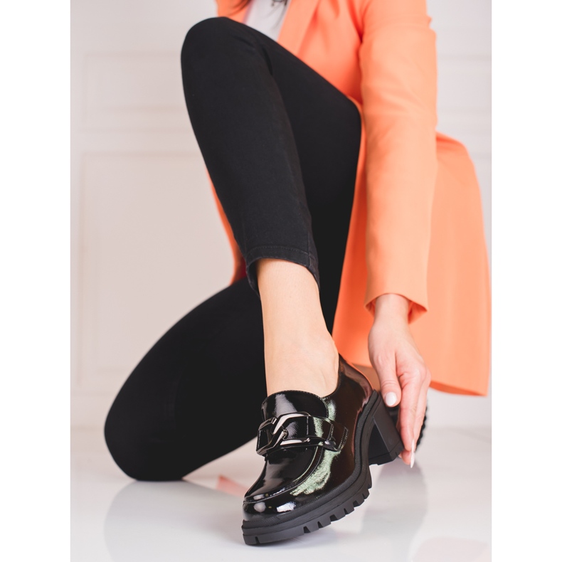 Naisten Vinceza-korkokengät musta 2