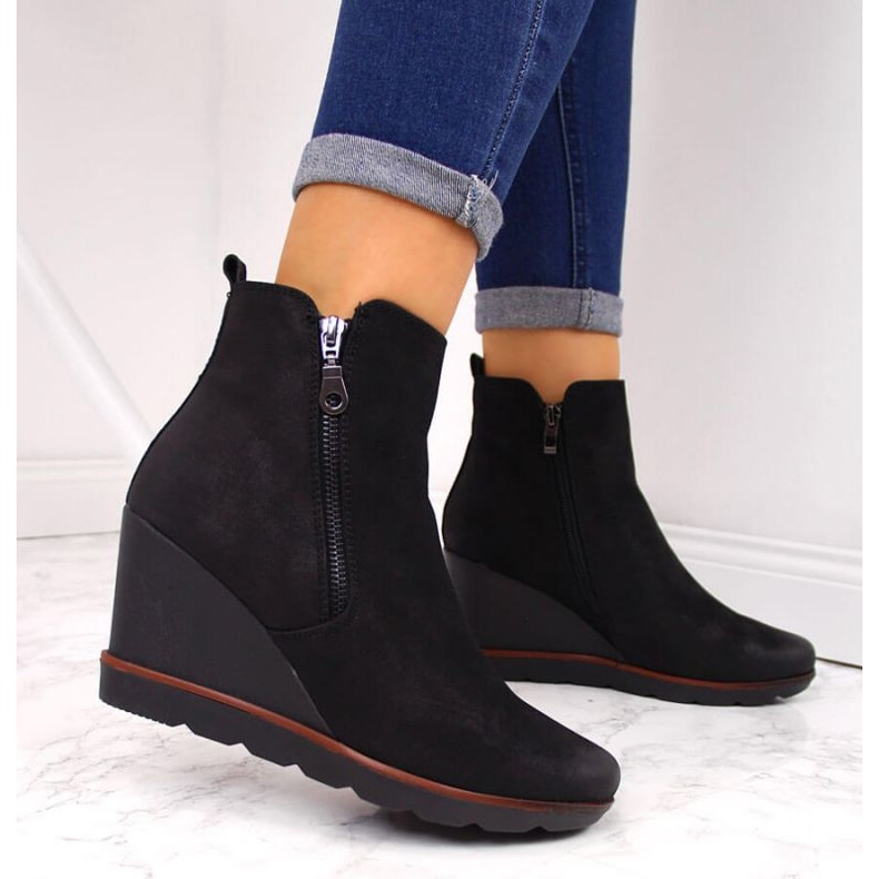 Mustat Filippo W PAW179 -eristetyt saappaat 2