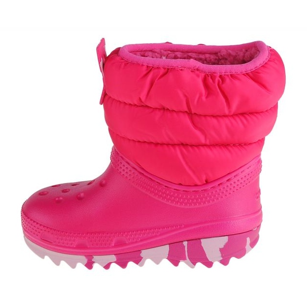 Crocs Classic Neo Puff Boot Toddler 207683-6X0 -kengät vaaleanpunainen 1