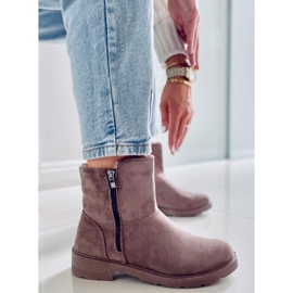 PA1 Kallen Khaki litteät saappaat harmaa 2