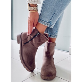 PA1 Kallen Khaki litteät saappaat harmaa 1