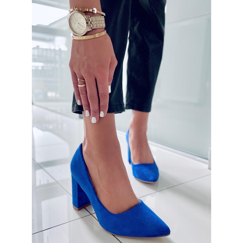 PA1 Pumput Ivonne Blue -postiin sininen 2