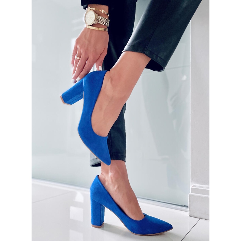 PA1 Pumput Ivonne Blue -postiin sininen 1