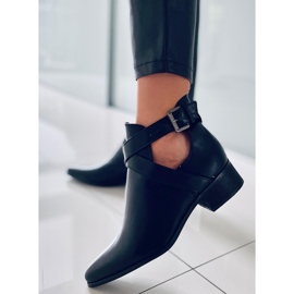 PA1 Leikkaa Hewitt Black -saappaat musta 1