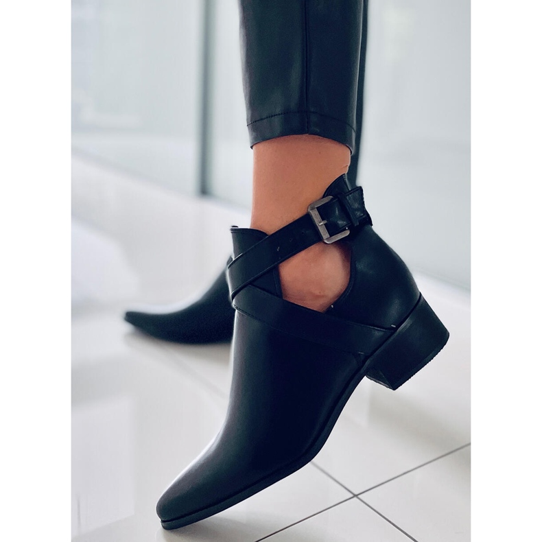 PA1 Leikkaa Hewitt Black -saappaat musta 1