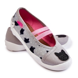 BEFADO S.A. Ballerina Befado Kittenin tossut 116X302 harmaa 1