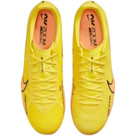 Nike Zoom Mercurial Vapor 15 Academy Tf M DJ5635 780 jalkapallokenkä keltainen keltaiset 1
