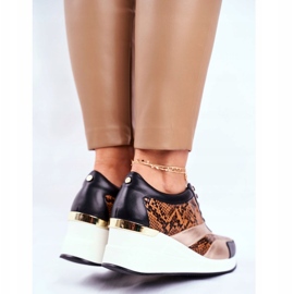 GOE Naisten urheilukengät Lenkkarit Musta Nahka GG2N3044 3