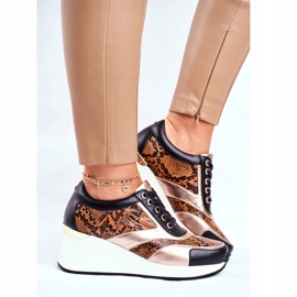 GOE Naisten urheilukengät Lenkkarit Musta Nahka GG2N3044 2