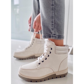 BM Eristetyt saappaat Germano Beige 1