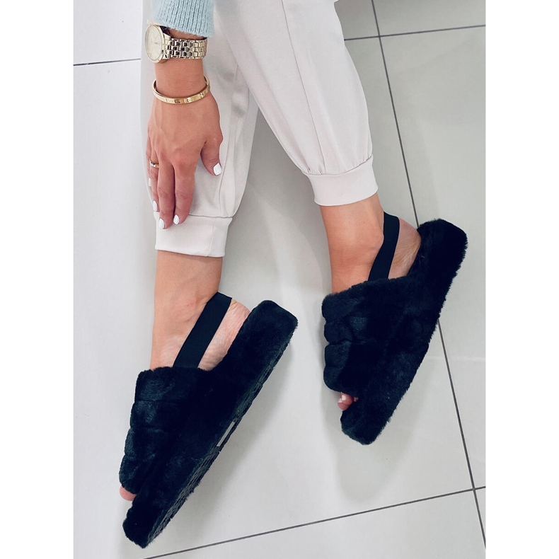 BM Naisten Missy Black -tossut musta 2