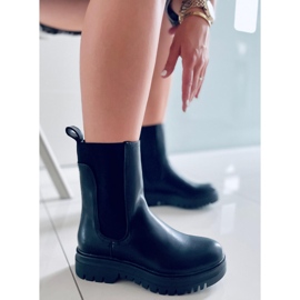 BM High Chelsean saappaat Earth Black musta 1