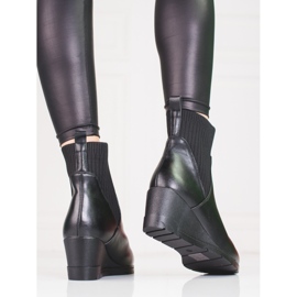 Slip-on saappaat Shelovet-kiilassa musta 1