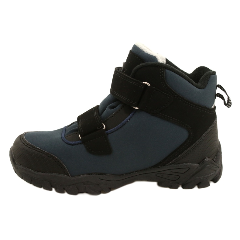 American Club Softshell -saappaat WT69 Navy -kalvolla musta tummansininen 1