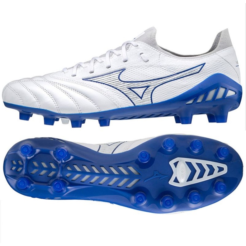 Jalkapallokengät Mizuno Morelia Neo Iii ß Elite Md M P1GA229125 valkoinen valkoinen 1