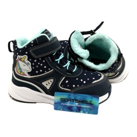 American Club Softshell -vedenpitävät urheilukengät, joissa on kalvo RL93/22 laivastonsininen 1