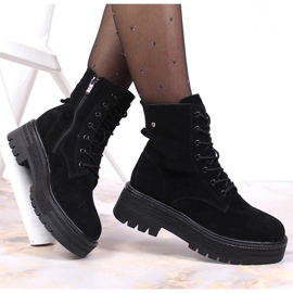 Mustat Filippo mokkanahkaiset naisten eristetyt saappaat 1