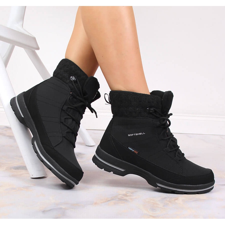 American Clubin vedenpitävät vaelluskengät musta 1