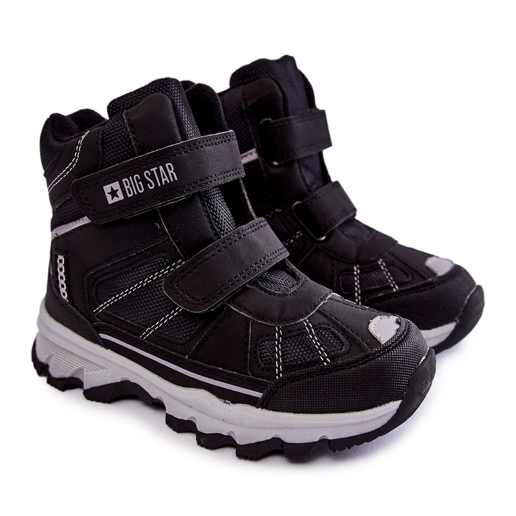 Lasten saappaat Memory Foam Big Star KK374157 musta 1