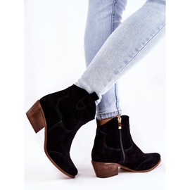 Lewski Shoes Naisten saapikkaat Spitz Lewski -kengät 3236 musta 2