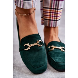 FB2 Roddie Green Suede Classic Loafers vihreä 2