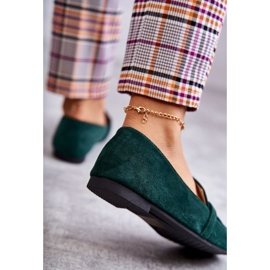 FB2 Roddie Green Suede Classic Loafers vihreä 3