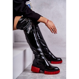 PS1 Patentti naisten saappaat musta Callen 4