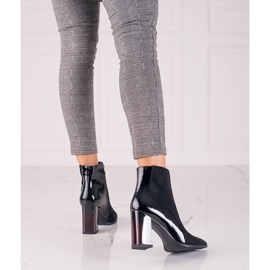 Shelovet naisten saappaat korkeassa tolppassa musta 2