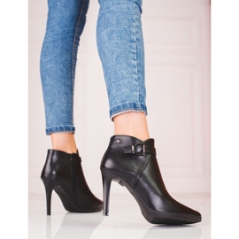 Sergio Leonen tyylikkäät korkokengät musta 2