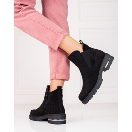 W. Potocki Mustat Chelsea-saappaat naisille Potocki 1