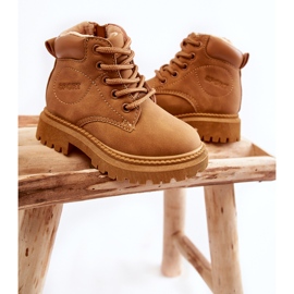 Lasten lämpimät saappaat Camel Cheddy ruskea 2