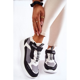 Naisten urheilukengät Memory Foam System Big Star KK274405 valkoinen 2