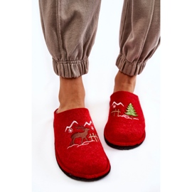 Kotimaiset tossut Big Star KK276017 Puna-beige 2