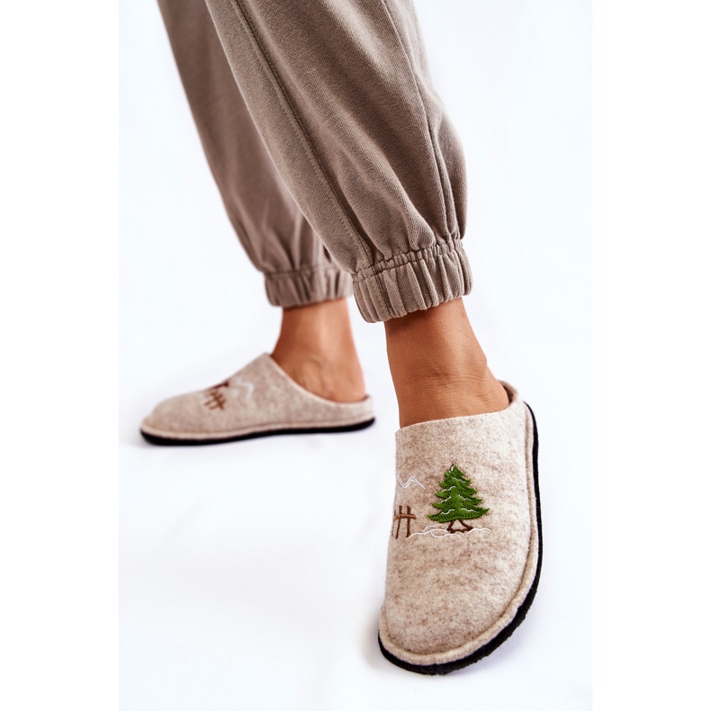 Kotimaiset tossut Big Star KK276016 Beige 1