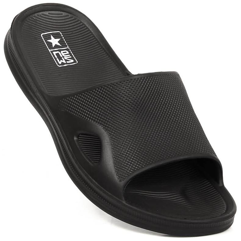 Mustat NEWS-vaahtomuoviset urheilutossut 1