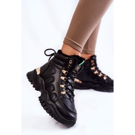 PE1 Naisten lämpimät saappaat, musta Ofelia 2