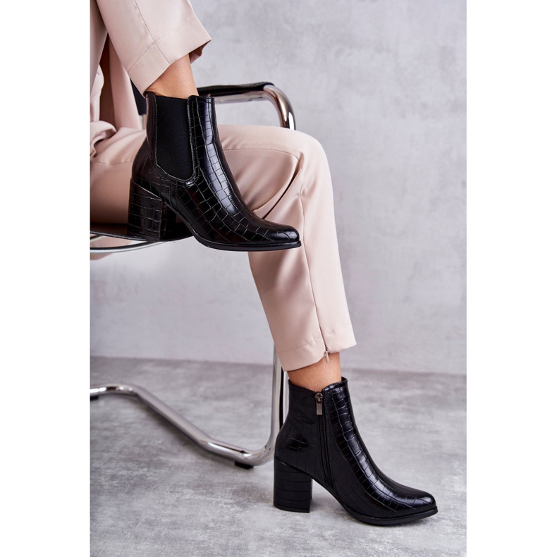 PL4 Snake Nahkasaappaat La.Fi 260038B-XC Musta 260038B-XC 4