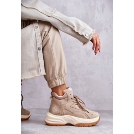 Retkeilykengät Lee Cooper LCJ-22-44-1352L Beige alustalla 4