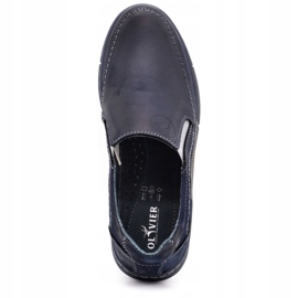 Olivier Miesten mokasiinikengät 283GT, tummansininen 4