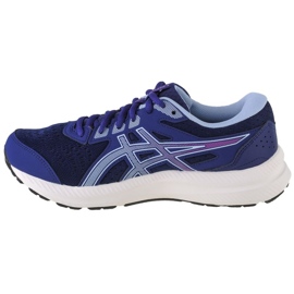 Asics Gel-Contend 8 W 1012B320-402 juoksukengät laivastonsininen monivärinen 1