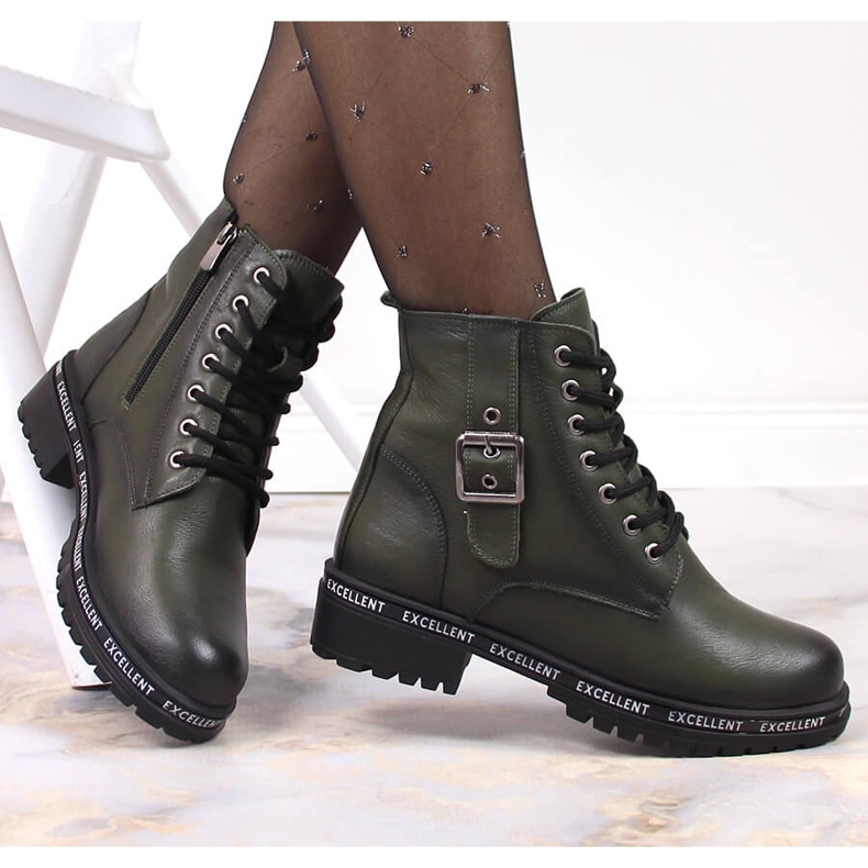 Vihreät naisten eristyssaappaat T.Sokolski 1