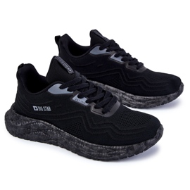 Vaaleat miesten urheilukengät Big Star KK174018 Musta 2