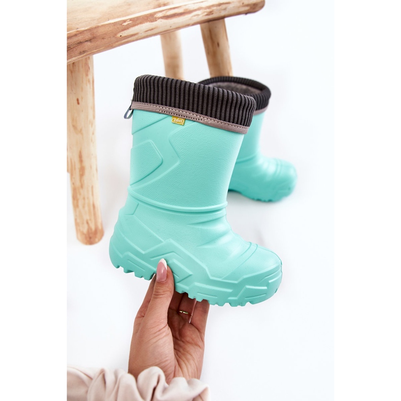 BEFADO S.A. Lasten lämpimät sadesaappaat Befado 162X305 Mint vihreä 1