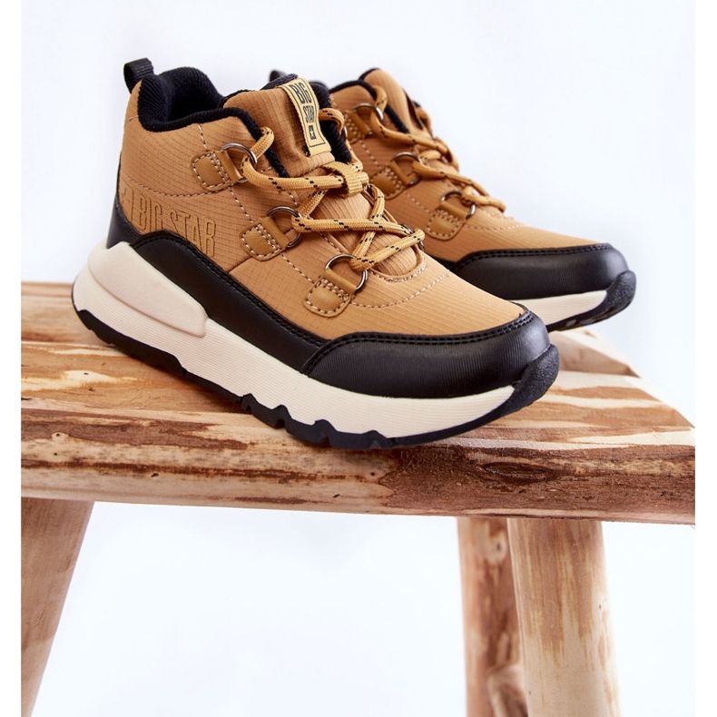 Lasten saapikkaat Memory Foam Big Star KK374118 Camel ruskea 1