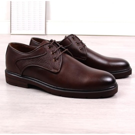 King Camp Nahkaiset nauhakengät Kingle M SCA173B ruskea 2