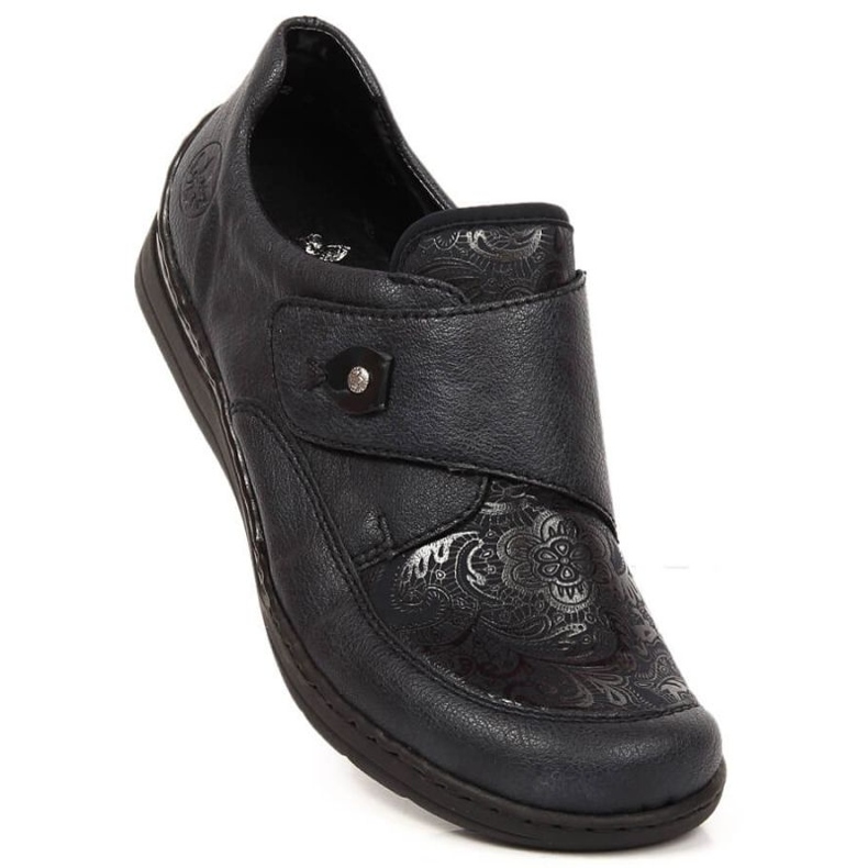 Velcro kengät Rieker W RKR549 laivastonsininen 1